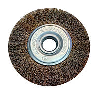Щетка дисковая крацовка из рифленой проволоки 150х22 мм.