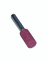 Шарошка шлифовальная цилиндрическая 10х19х6 мм. розовый корунд