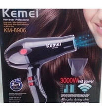 Фен для волосся Kemei KM-8906 3000W з іонізацією, фото 3