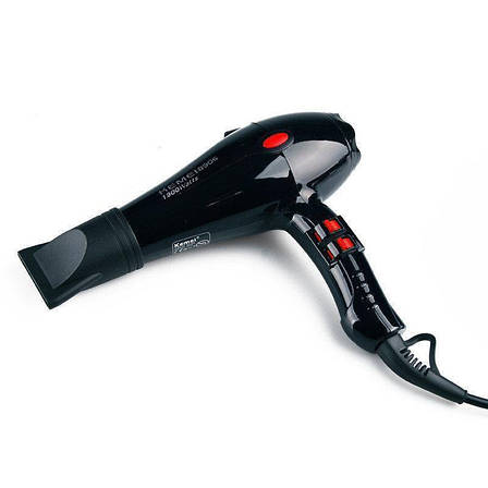 Фен для волосся Kemei KM-8906 3000W з іонізацією, фото 2