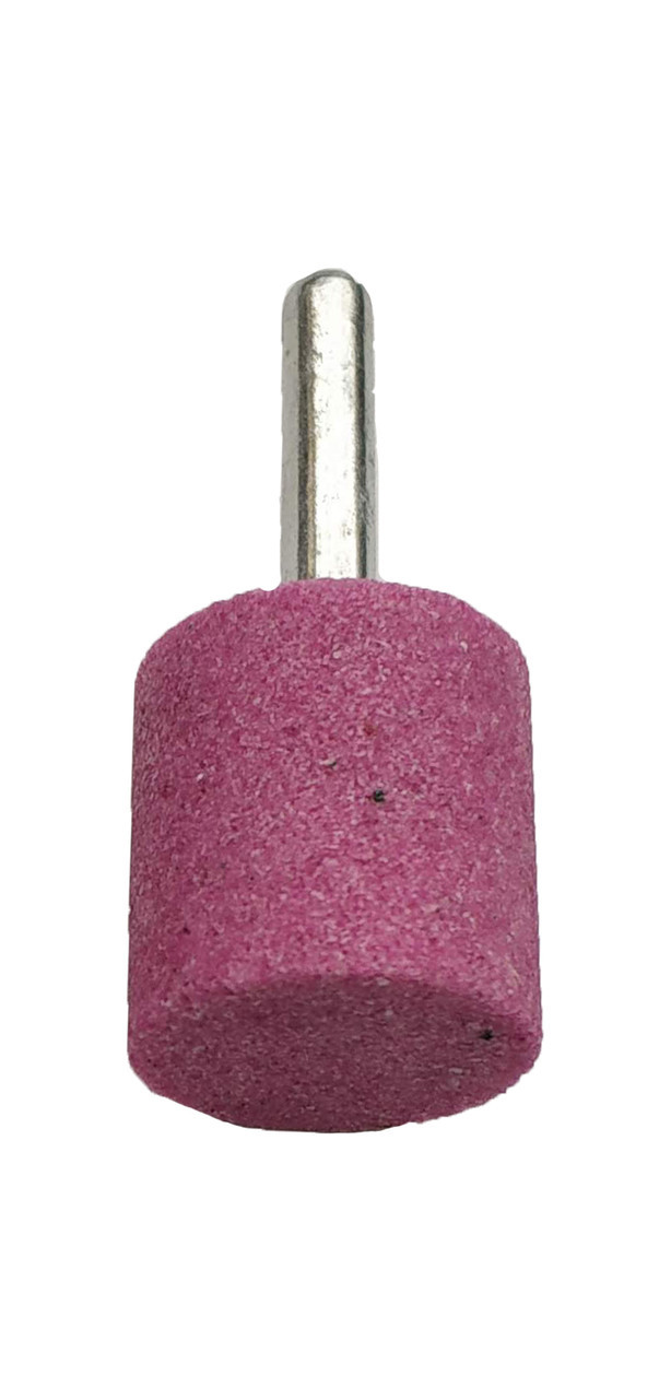 Шарошка шлифовальная цилиндрическая 25х25х6 мм. розовый корунд - фото 2 - id-p994542076