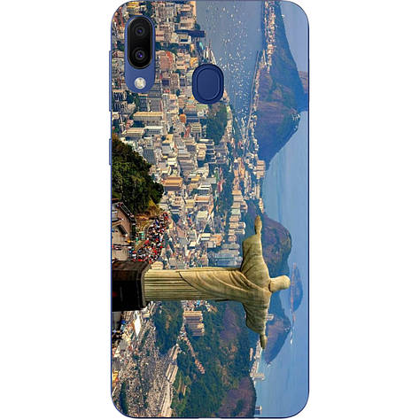 Чохол з картинкою силіконовий для Samsung A40 2019 Galaxy A405F Бразилія, фото 2