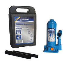 Домкрат пляшковий Unitraum UN90404S 4 т (пластиковий кейс)