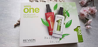 Набір для волосся Revlon Professional Uniq One classic спрей 150мл +green tea спрей 150мл