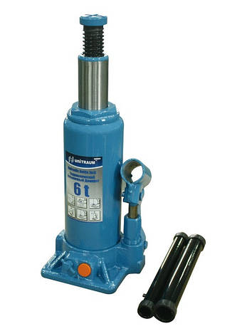 Домкрат пляшковий Unitraum UN90604 6 т, фото 1