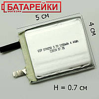 Литий-полимерный аккумулятор DBK 704050 3,7V 1200mAh