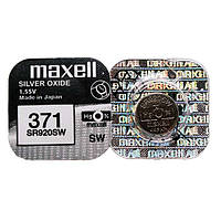 Батарейка Maxell SR920SW (371,SR69) G6