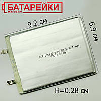 Литий-полимерный аккумулятор DBK 286992 3,7V 2000mAh