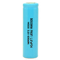 Аккумулятор Bossman-Profi LFP (LiFePO4) 14500 600 mAh 3.2V