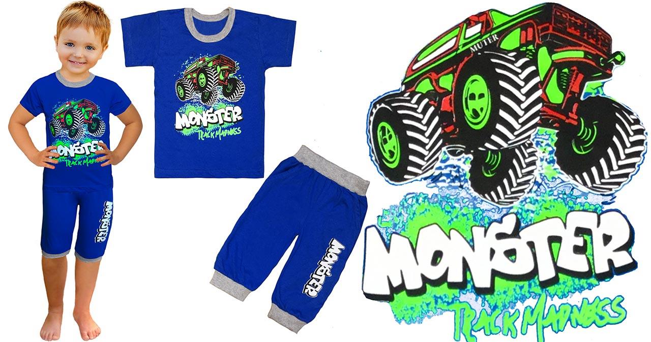 Футболка та бриджі Монстр р.32  09.19.02, фото 1