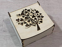 Деревянная коробка для упаковки. Подарочная коробка.