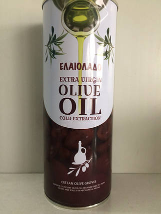 Олія оливкова Elaiolado Extra Virgin Olive Oil, 1л Греція, фото 2