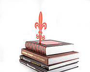 Тримач для книг "Французька лілія" (червоний), фото 3