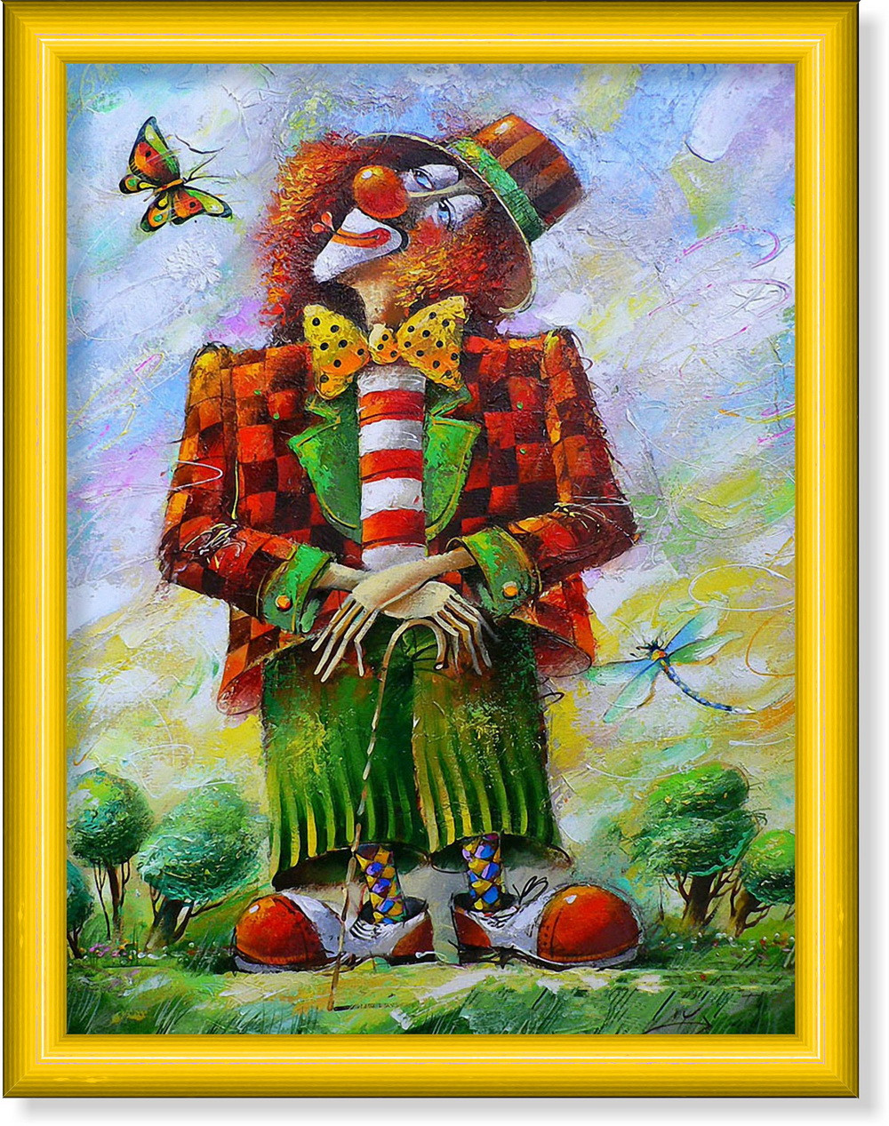 Репродукція сучасної картини "Прогулянка", фото 1