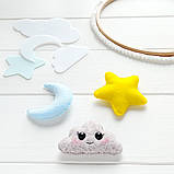 Шаблон пластиковий МІНІ ХМАРА, 6.5х4 см, фото 2