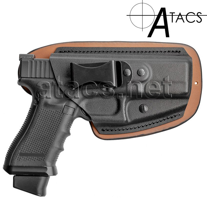 Кобура внутрішньобрючна A-line для Глонок-17, пластик/синтетика