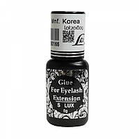 Клей LEX S Lux. Клей LEX Black Glue S Lux 0.5-1 сек. 5мл.