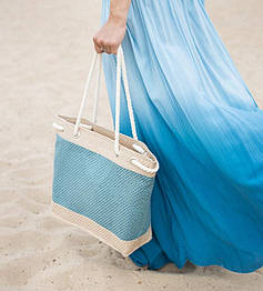 Легка літня сумка з рогожки Sen Trope в кольорах