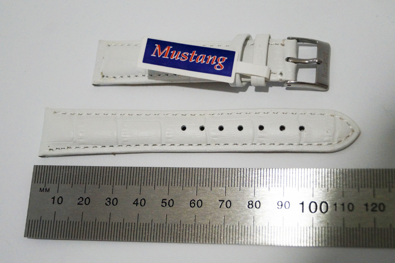 Ремень для Часов Белый, 18мм — Купить Недорого на Bigl.ua (994687055)