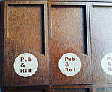 Рахівниця з дерева з логотипом, фото 4