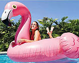 Надувний пліт матрац Intex Мега-острів Mega Flamingo Island Фламінго 203х196х124 см (57288), фото 7