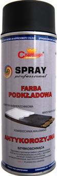 Ґрунтовка аерозольна Champion 400 мл — універсальна антикорозійна основа під фарбування, фото 1
