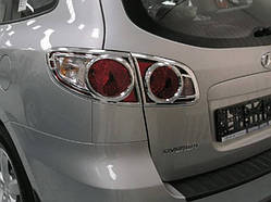 Накладки на задні ліхтарі Hyundai Santa Fe 2006-2010