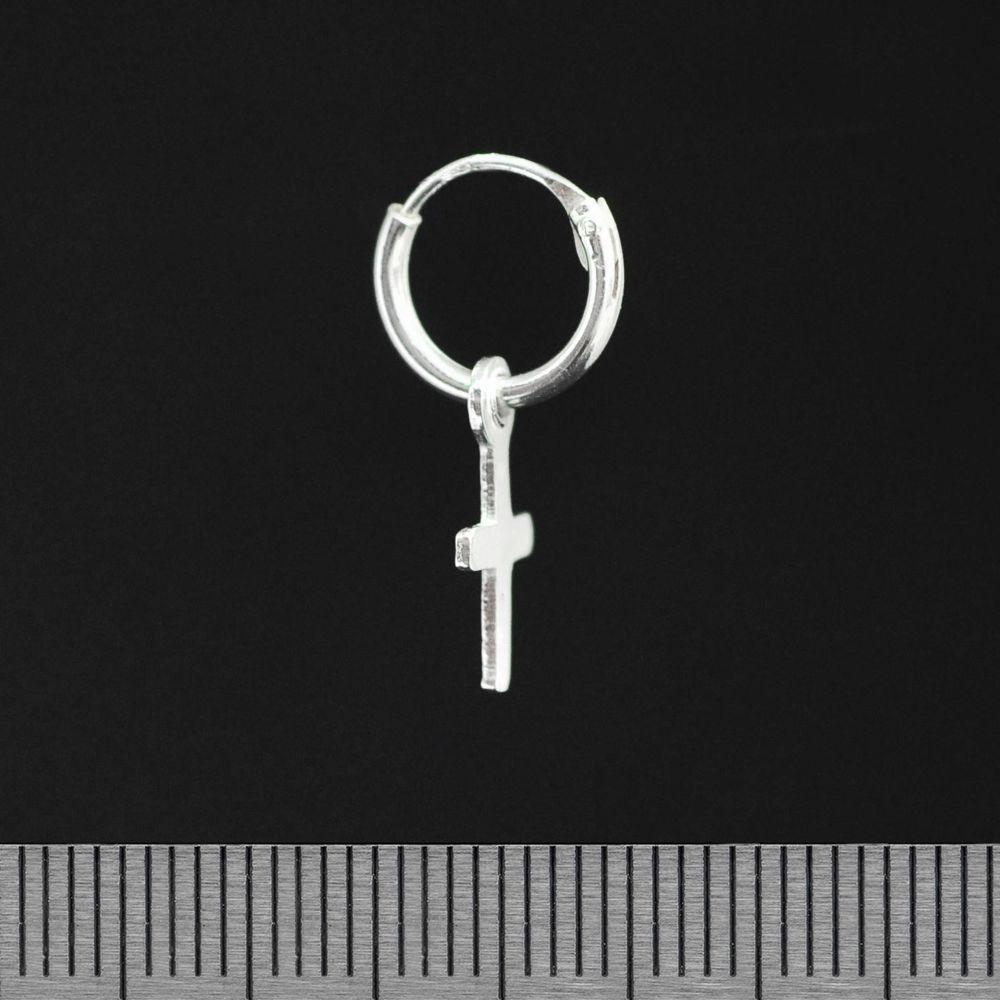 Сережка, кільце з хрестом (eas-075)