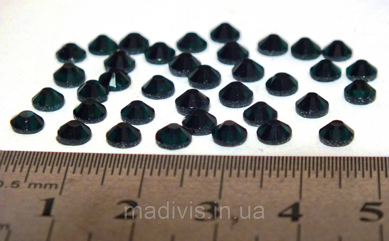 Клейові термо-стрази DMC SS20 (5 мм) EMERALD (MS115) СМАРАГД, 50 шт.