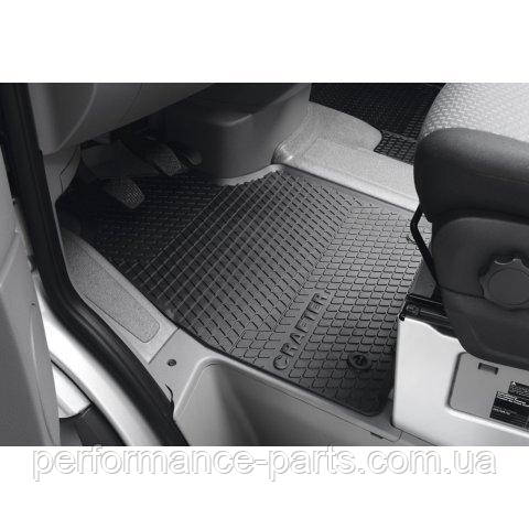 Килимки в салон Volkswagen Multivan/Transporter T5/T6 2003-/2015-,передні 2шт 7H1061502B82V