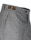 Класичні чоловічі брюки Monzeratti 411/01 Slim grey cell сірого кольору, фото 4