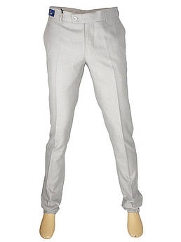 Чоловічі світлі класичні брюки Monzeratti 502 C.06 light beige