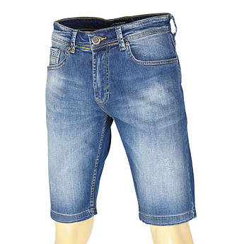 Чоловічі джинсові шорти X-Foot 261-4094 Blue