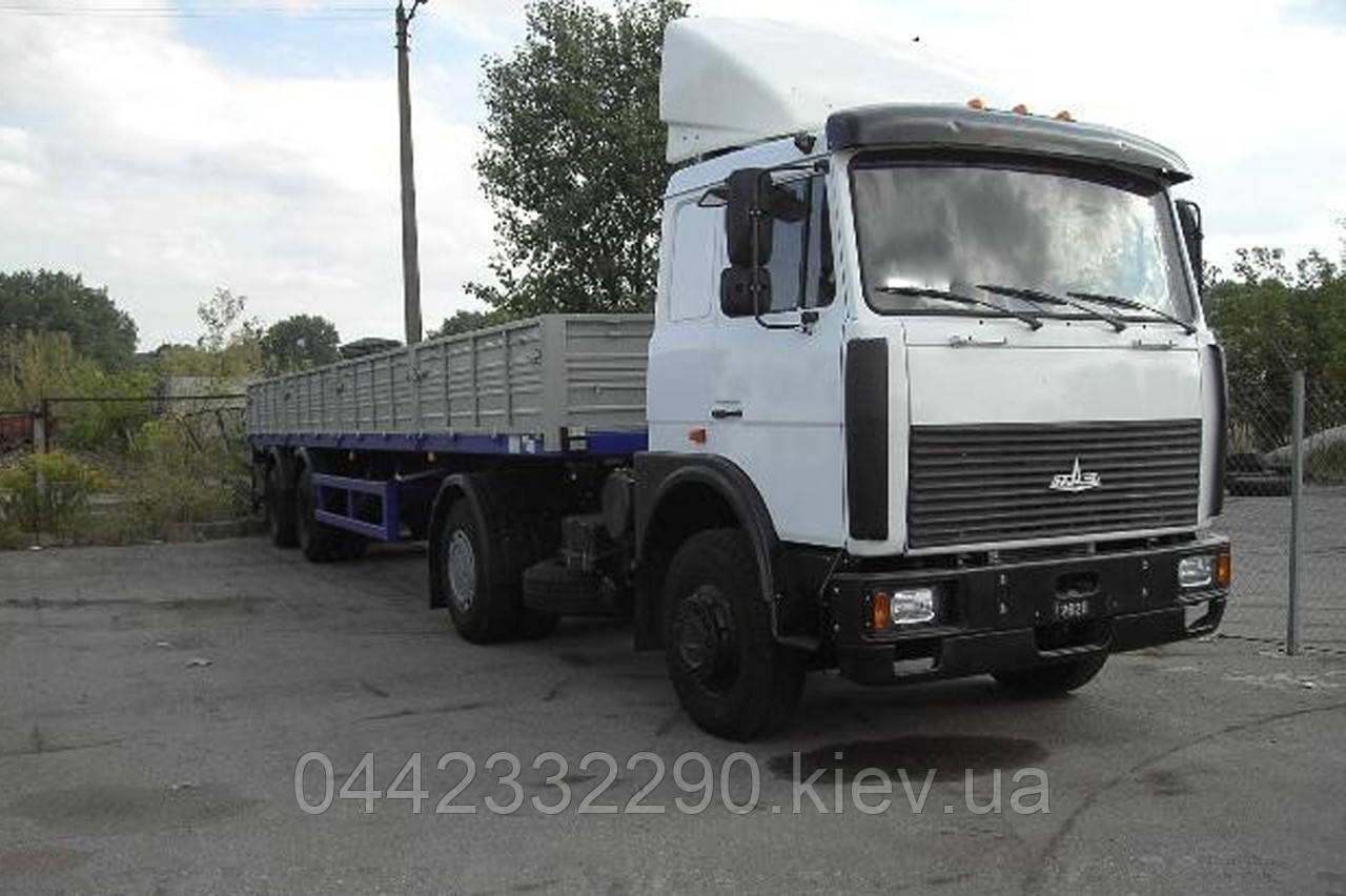 Оренда довгомера — Бортовий напівпричіп в оренду