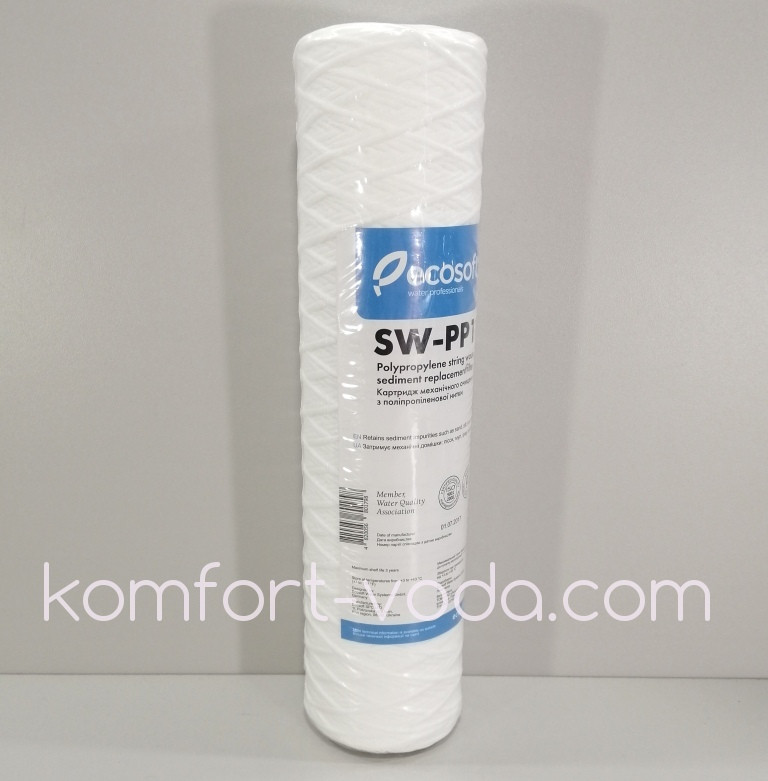 Картридж з поліпропіленової нитки Ecosoft 2,5"x10"