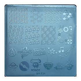 Диск для стемпінгу квадратний