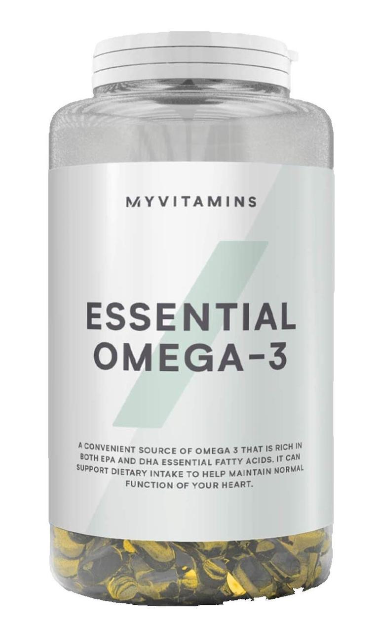 Омега 3 Essential Omega 3 Myvitamins 250 soft Англія