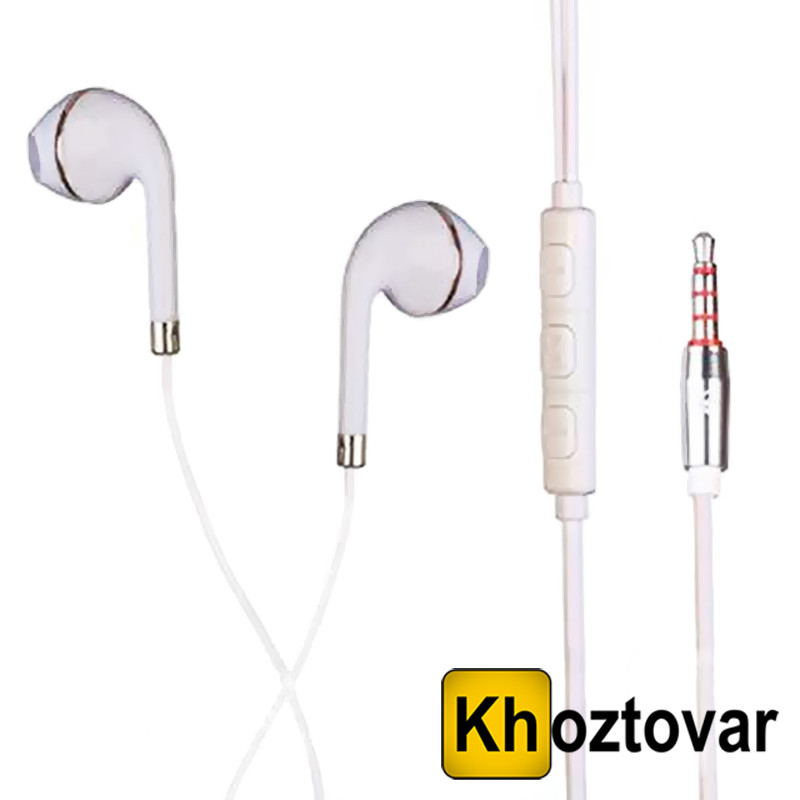 Навушники вакуумні VK-820 з мікрофоном, фото 1