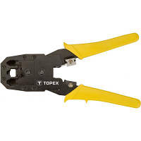 Оригінал! Инструмент Topex для обжима наконечников 4P, 6P, 8P (32D409) | T2TV.com.ua