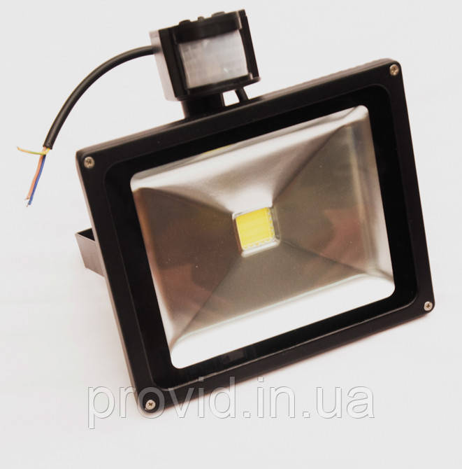 Прожектор світлодіодний YMFL-20Вт з датчиком руху 220В