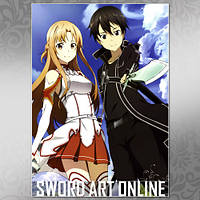 Плакат А3 Аниме Sword Art Online 085