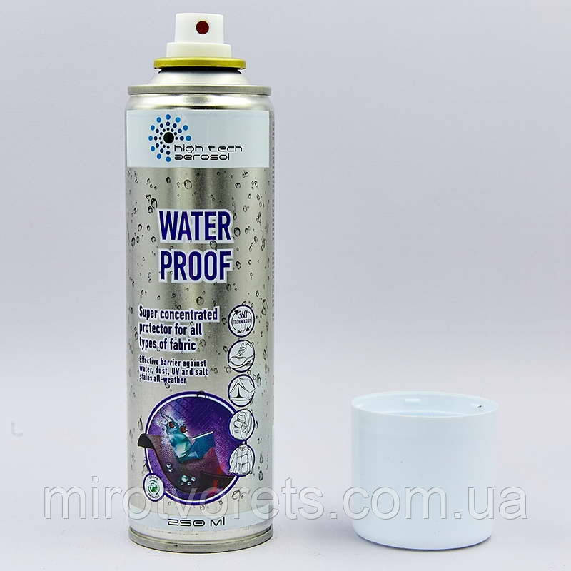 Водовідштовхувальне просочення HTA WATER PROOF 250ml UR VP-0197 (балон-спрей)