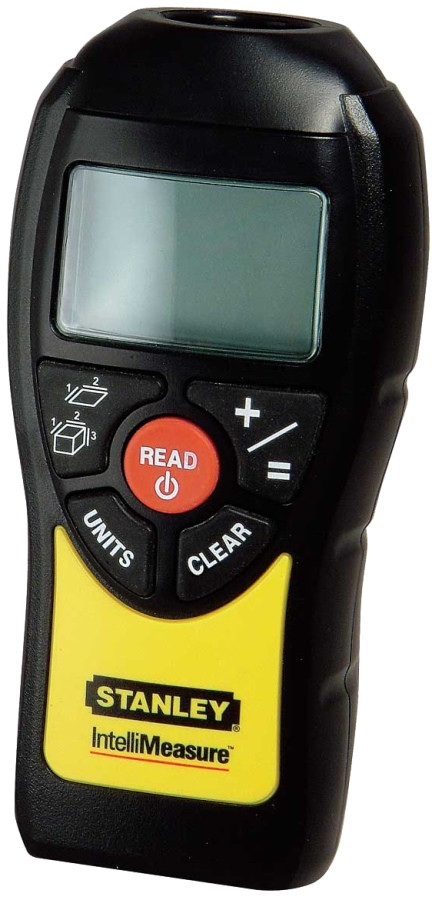 Ультразвуковий далекомір Stanley 0-12м похибка — ±0.5%