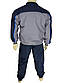 Стильний чоловічий спортивний костюм Fabiani 590306 B Gri/D.Blue, фото 6