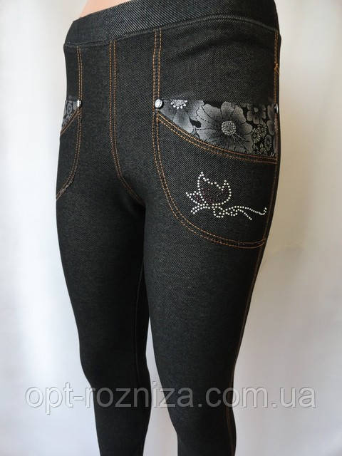 Жіночі зимові лосини утеплені. , фото 1