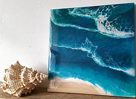 Натуральний очищений сіяний пісок для картин у техніках ArtResin, декору будь-якого виду. Уп. 200 г