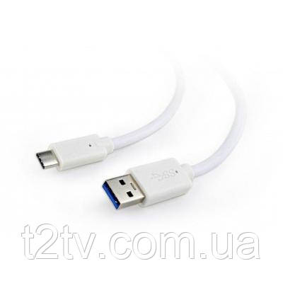 Дата кабель USB 3.0 AM to Type-C 1.0m Cablexpert (CCP-USB3-AMCM-1M-W)