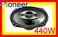 Колонки Pioneer 6983 4-полосные 440Вт динамики + сетки! Быстрая достав