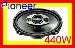 Колонки Pioneer 6983 4-смугові 440Вт динаміки + сітки! Швидка діставши