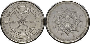 Oman Оман - 25 Baisa 2016 UNC
